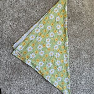 Blackbough Swim Green and Yellow Floral Bandana
